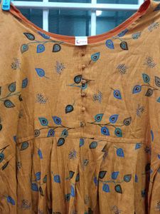 Floral Print Kurta