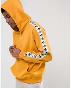Adidas Yellow Trefoil Hoodie