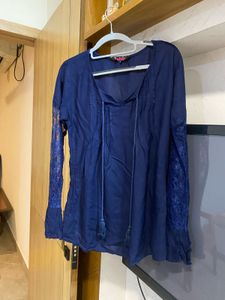 Stylish Navy Blue Top