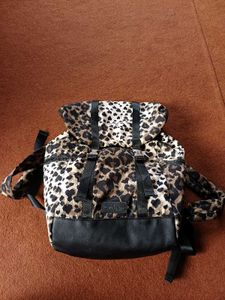 Animal Print Bagpack
