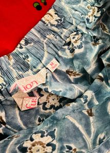 Floral plazzo for women