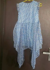 Pantaloons Junior Girls Printed Frock