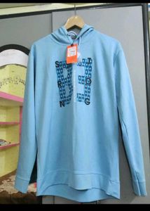 Blue Graphic Hoodie