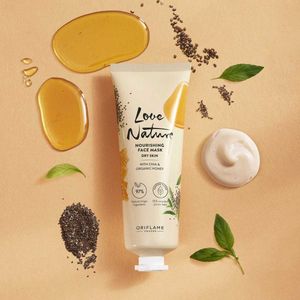 Love Nature Dry Skin With Chia And Organic Honey