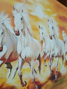 Livin&#39;luxe 7 Running Horses modern art painting Pr