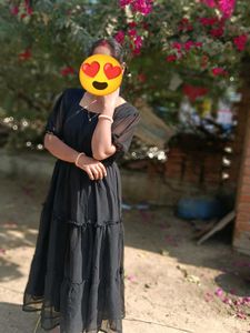 Black Beautiful Gown For Women 🖤