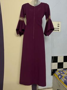 Pinterest Korean Purple Long One Piece