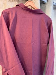 Brand New Trendy Full Sleeves Shirt, Bust- 34