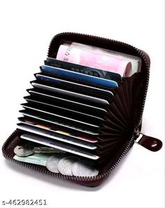 Brown Zipper Wallet