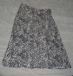 Animal Print Skirt