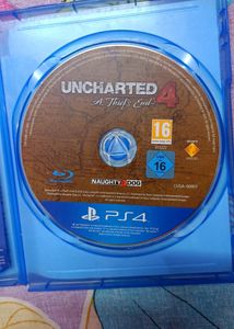 🎮 Uncharted 4: A Thief&#39;s End - PS4 CD 🎮