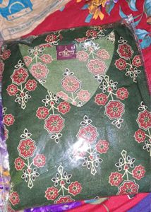 Women Printed Flared A-Line Kurta with Pant😍