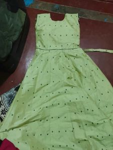 Green Polka Dot Dress