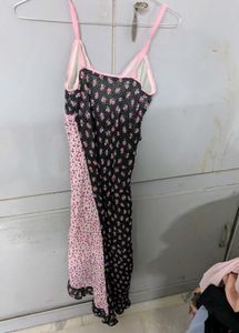 Floral Print Slip Dress