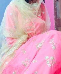 Pink Embroidered Kurti