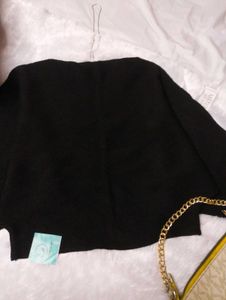 💗Cozy Black Knit oversized Sweater💗