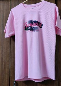 NEW Feminist Girls Pink T.Shirt