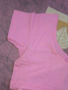 Pink Sleeveless Top