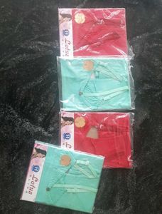 Set Of 4 New Adjustable Cotton Slips