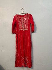 Red  Kurta from W