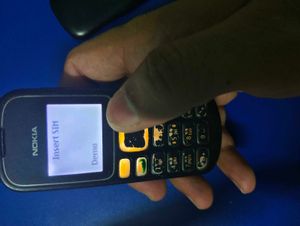 Rare Nokia Black And White Phone