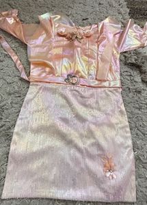 New Pink Party Dress
