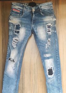 Blue Denim Jeans For Men