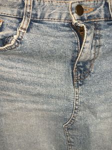 Denim Mini Skirt