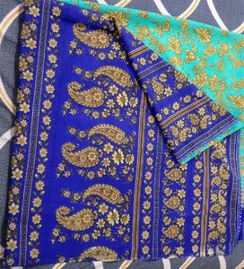 Synthetic Crepe Saree