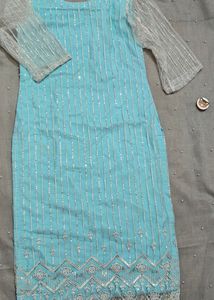 Sky Blue Suit Set