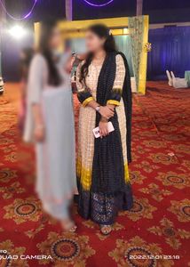 Woman Gown With Dupatta Set