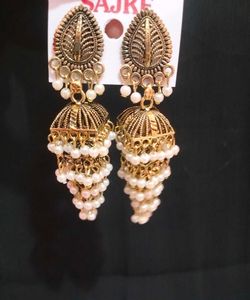 Jhumar earrings available in 3 Colours