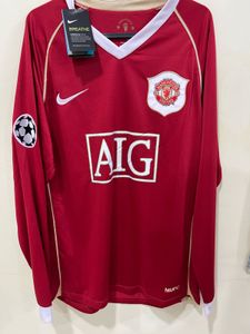 Man utd cr7 1st ucl goal scorer football jersey