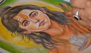 Canvas Shree Ram Ji Ki Painting
