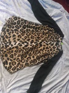 Cheetah print top