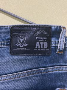 Distressed Denim Jeans