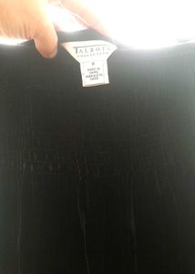 Black Velvet Skirt