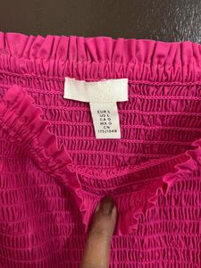H&amp;m Brand Hot Pink Top
