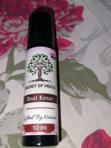 Unisex Roll On Attar: Real Kesar (Saffron)