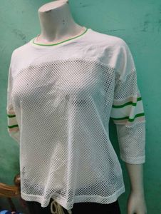Oversized Mesh Tshirt