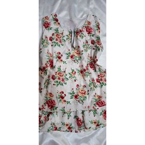 Floral Print Top