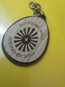 Om Santi Keychain