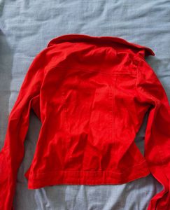 Red Denim Jacket