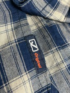 Blue Plaid Button-Down Shirt