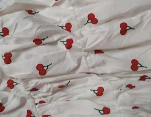 Cherry Print Skirt