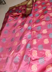 Elegant Pink Saree