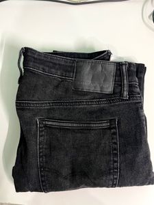 American Eagle Men’s Jet Black Jeans Airflex Deni