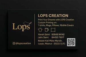 Lops Custom Print Gift Item