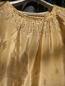 Golden Silk Suit
