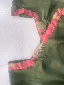 Stylish Green Suit With Pant/ Plazo